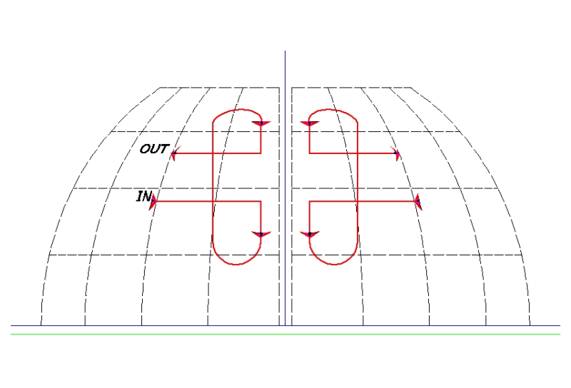 Square cuts front